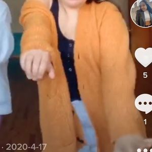 American Eagle Burnt Orange Cardigan